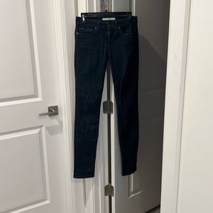 Joe’s dark denim jeans size 26 waist fit Chelsea